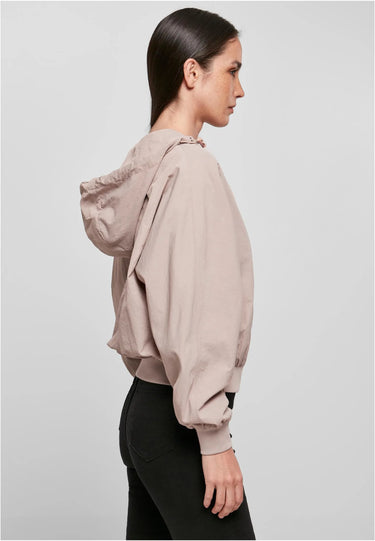 Ladies Crinkle Batwing Jacket