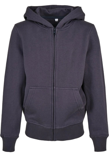 Organic Basic Kids Zip Hoody