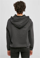 Ladies Acid Washed Oversize Hoody