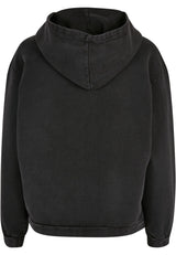 Ladies Acid Washed Oversize Hoody