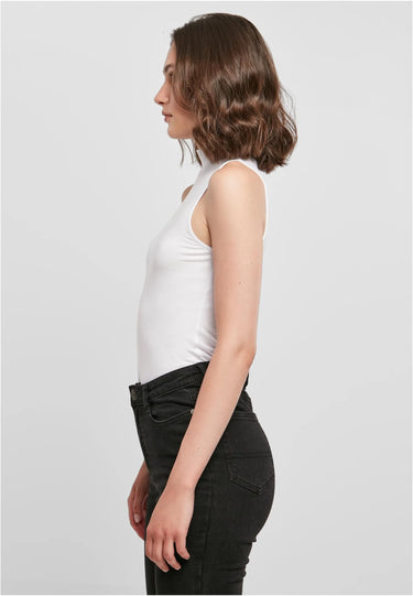 Ladies Sleeveless Turtleneck Body
