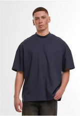 Oversized Mock Neck Tee