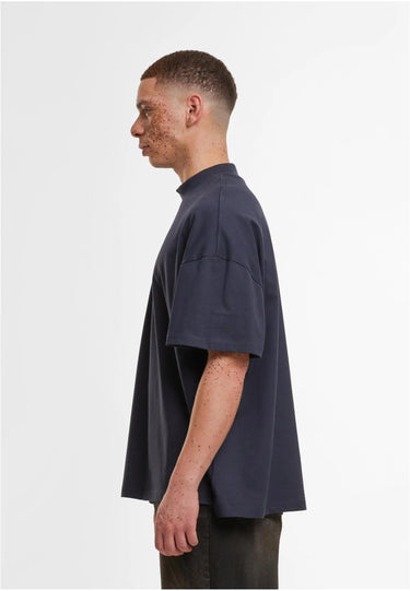 Oversized Mock Neck Tee