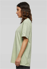 Ladies Oversized Acid Wash Tee