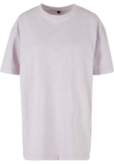 Ladies Oversized Acid Wash Tee