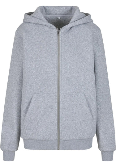 Ladies Fluffy Zip Hoody
