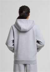 Ladies Fluffy Zip Hoody