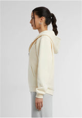 Ladies Fluffy Zip Hoody