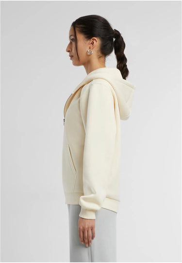 Ladies Fluffy Zip Hoody