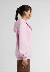 Ladies Fluffy Zip Hoody