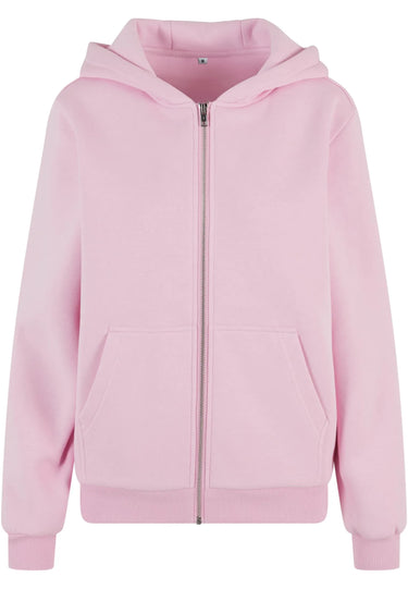 Ladies Fluffy Zip Hoody