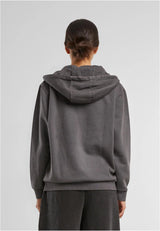 Ladies Vintage Heavy Zip Hoody