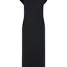 Ladies Long Extended Shoulder Dress