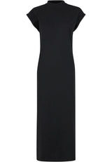 Ladies Long Extended Shoulder Dress