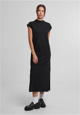 Ladies Long Extended Shoulder Dress