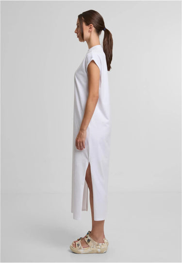 Ladies Long Extended Shoulder Dress