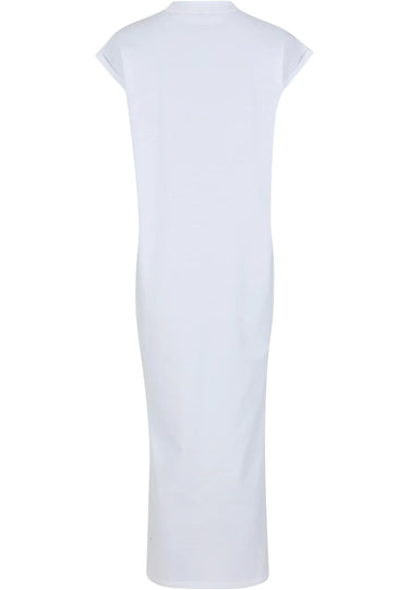 Ladies Long Extended Shoulder Dress