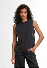 Ladies Vintage Washed Sleeveless Tee
