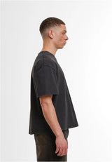 Vintage Cropped Heavy Oversize Tee