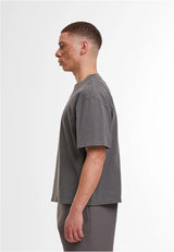Vintage Cropped Heavy Oversize Tee