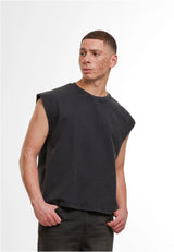 Vintage Cropped Heavy Sleeveless Tee