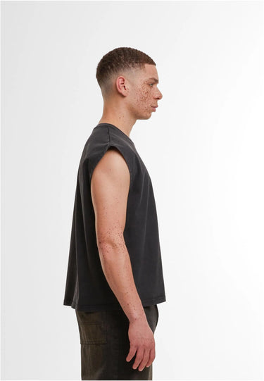 Vintage Cropped Heavy Sleeveless Tee
