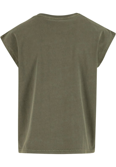 Vintage Cropped Heavy Sleeveless Tee