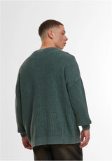 Acid Washed Knitted Oversized Sweater