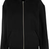 Ladies Loose Fit Zip Hoody