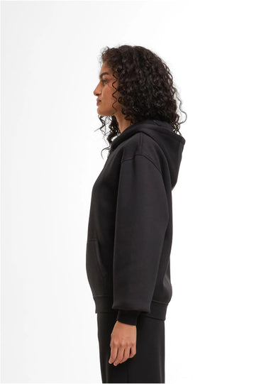 Ladies Loose Fit Zip Hoody