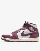 NIKE Air Jordan 1 Mid Shoes Mauve/White Лилав 36 | MegaMall.bg