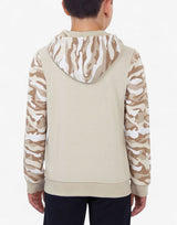 PUMA Essentials Camo Hoodie Beige | MegaMall.bg