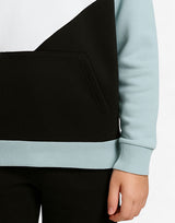 PUMA Power Colorblock Hoodie Turquoise/Black | MegaMall.bg