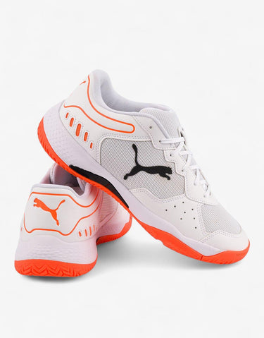 PUMA Solarsmash Rct Padel Shoes White/Orange | MegaMall.bg