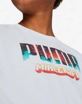 PUMA x Minecraft Graphic Tee White | MegaMall.bg