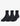 UNDER ARMOUR 3-Packs TC Socks Black